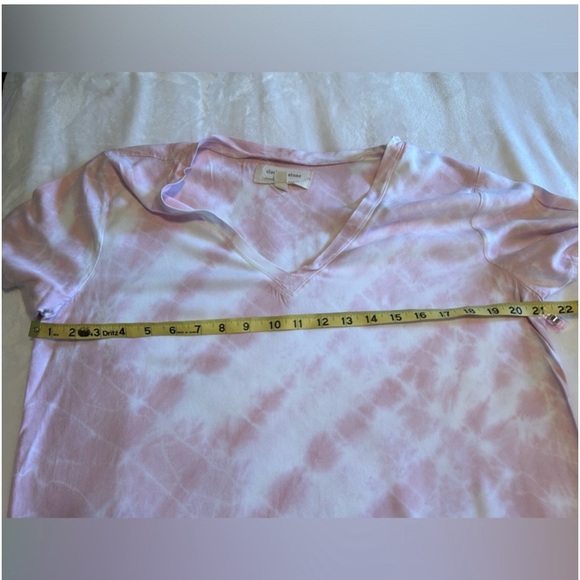 Cloth and Stone pink and white tie dye cover up/dress size L - Picture 5 of 7